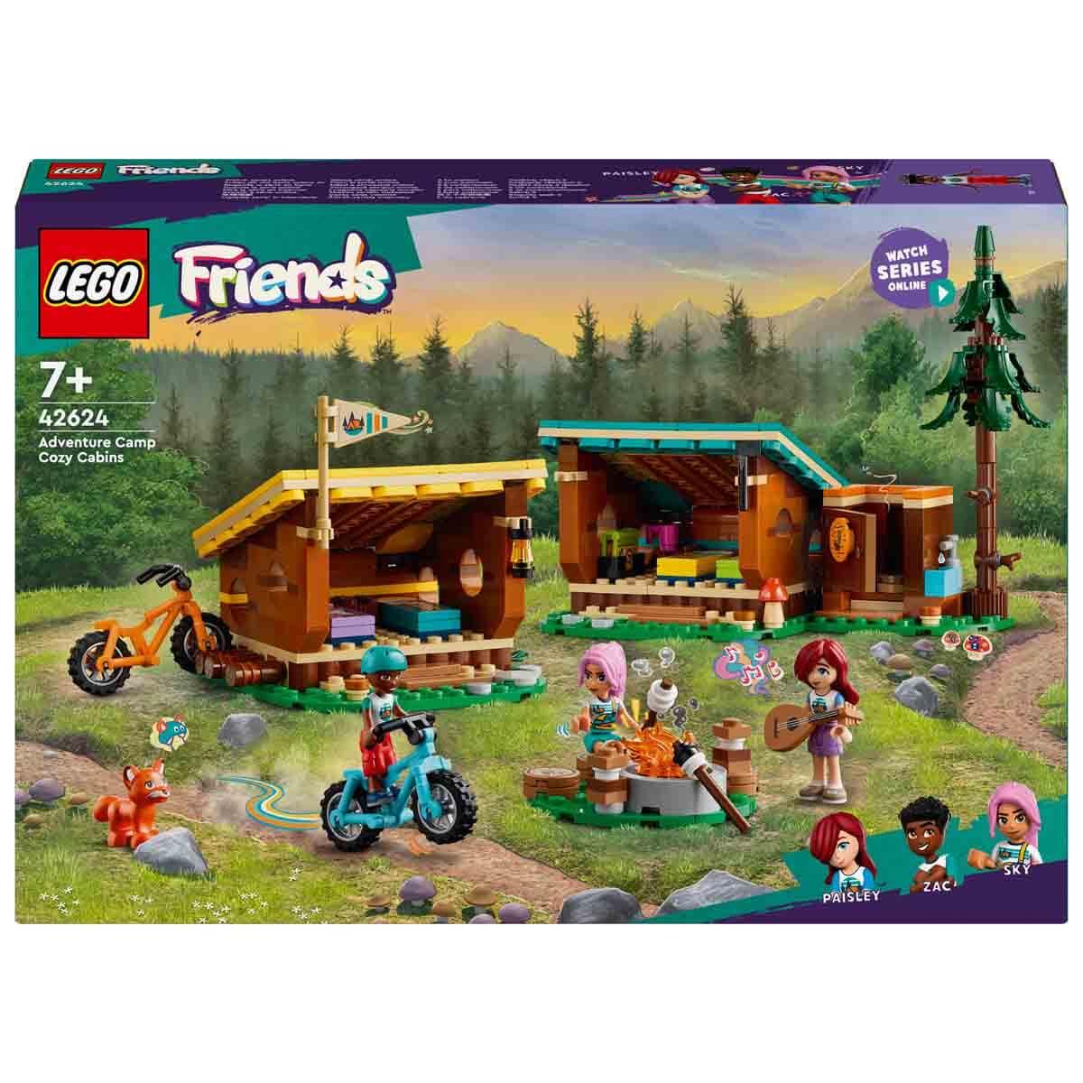 Lego Friends, Lego, LEGO Friends Macera Kampı Şirin Kulübeler 42624