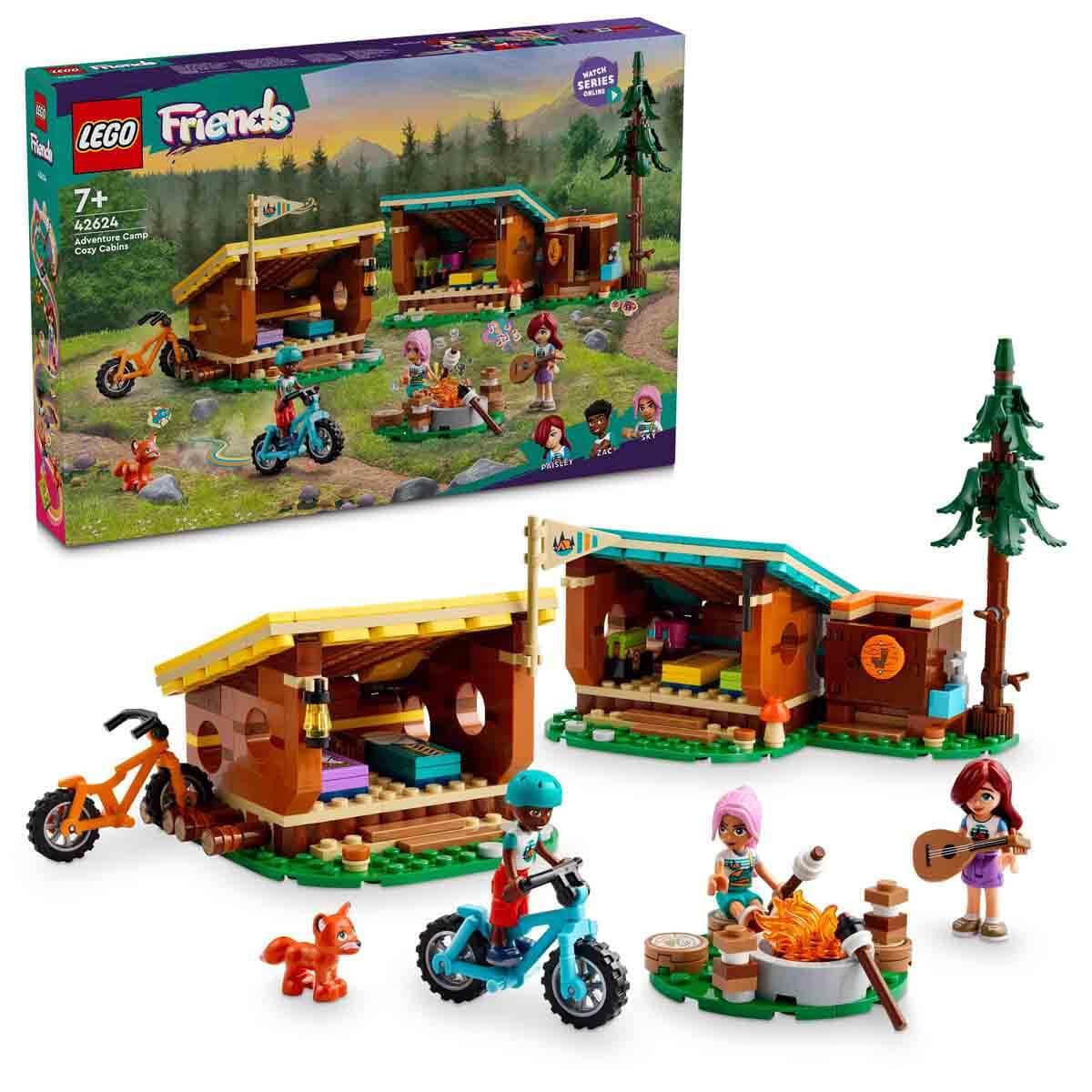 Lego Friends, Lego, LEGO Friends Macera Kampı Şirin Kulübeler 42624