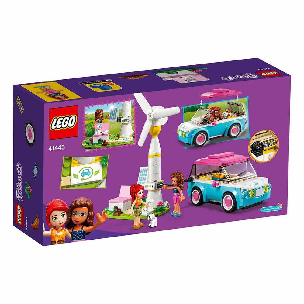 Lego Friends, Lego, LEGO Friends Olivia'nın Elektrikli Arabası 41443