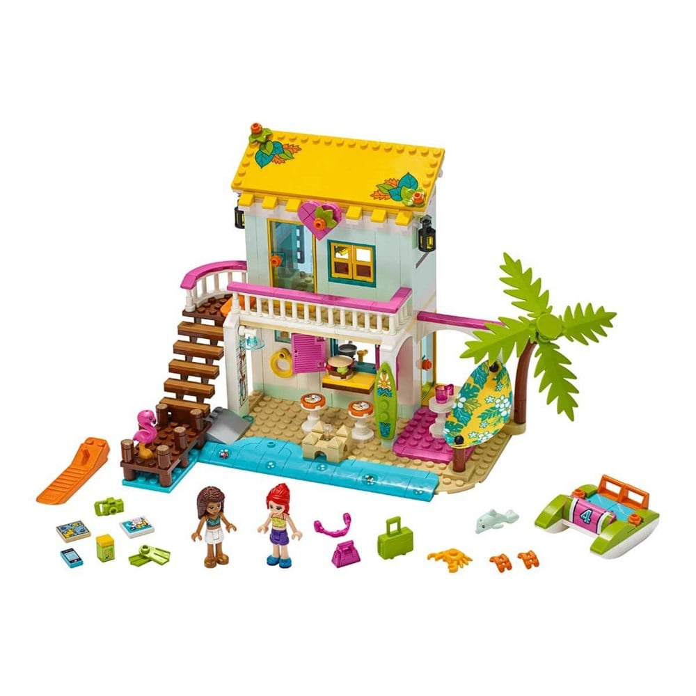 Lego Friends, Lego, LEGO Friends Plaj Evi 41428