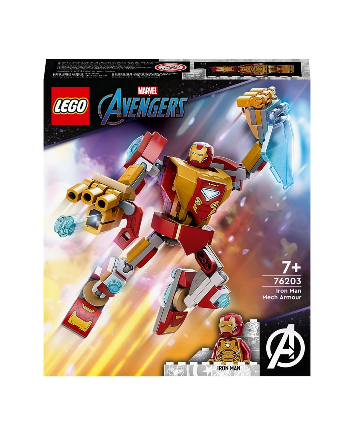 Lego Marvel, Lego, Lego Marvel Iron Man Robot Zırhı 76203