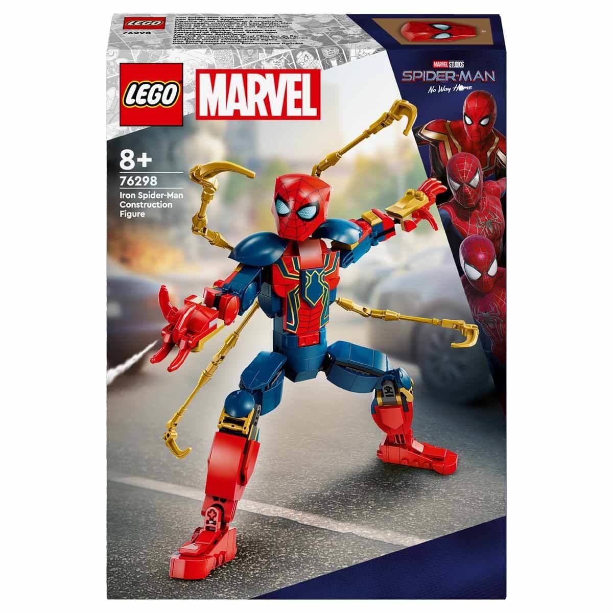 Lego Marvel, Lego, LEGO Marvel Iron Örümcek Adam Yapım Figürü 76298