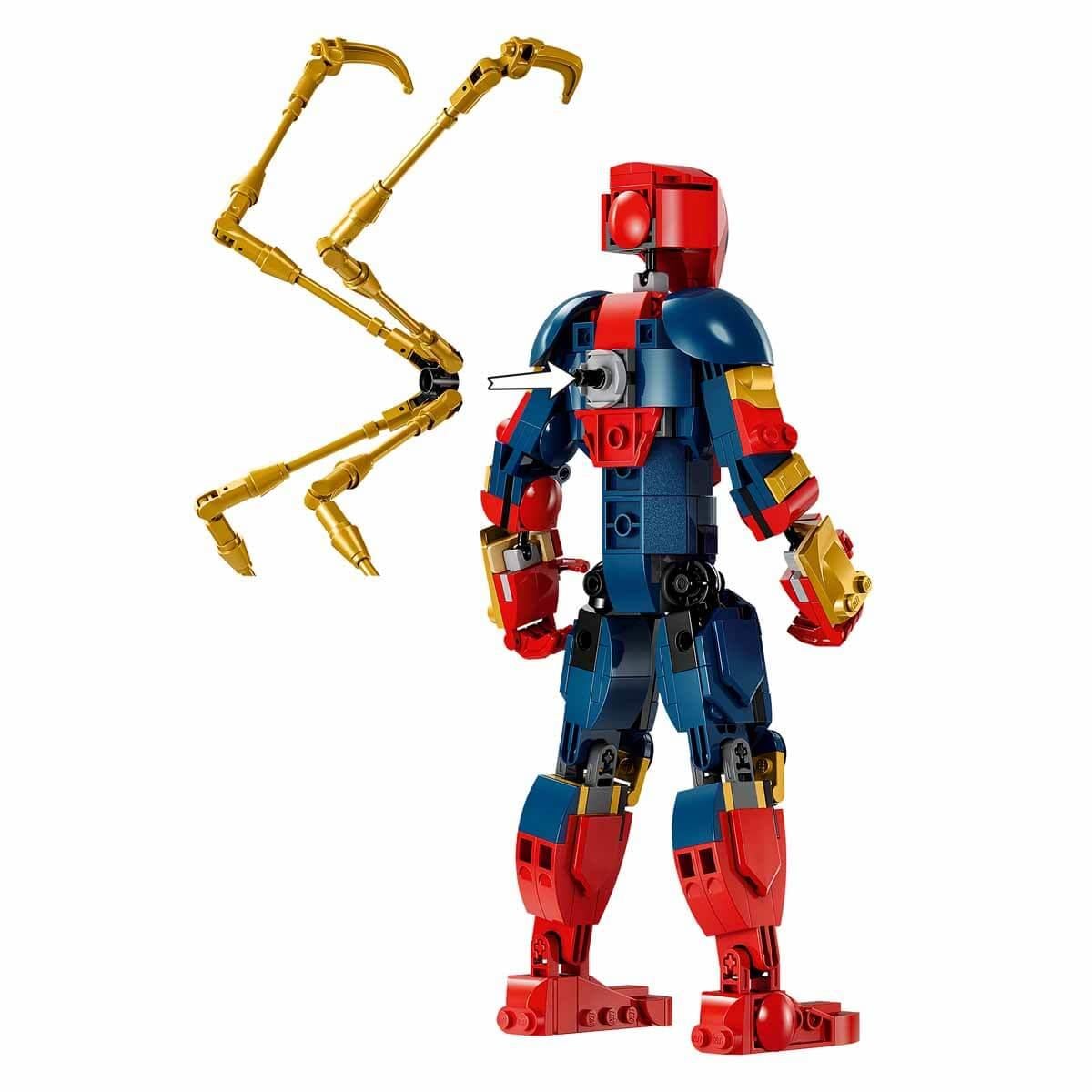 Lego Marvel, Lego, LEGO Marvel Iron Örümcek Adam Yapım Figürü 76298