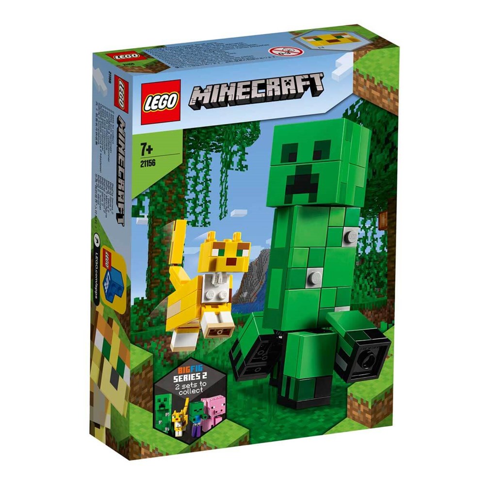 Lego Minecraft, Lego, LEGO Minecraft BigFig Creeper ve Oselo 21156