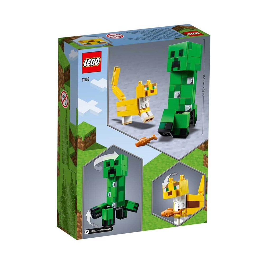 Lego Minecraft, Lego, LEGO Minecraft BigFig Creeper ve Oselo 21156