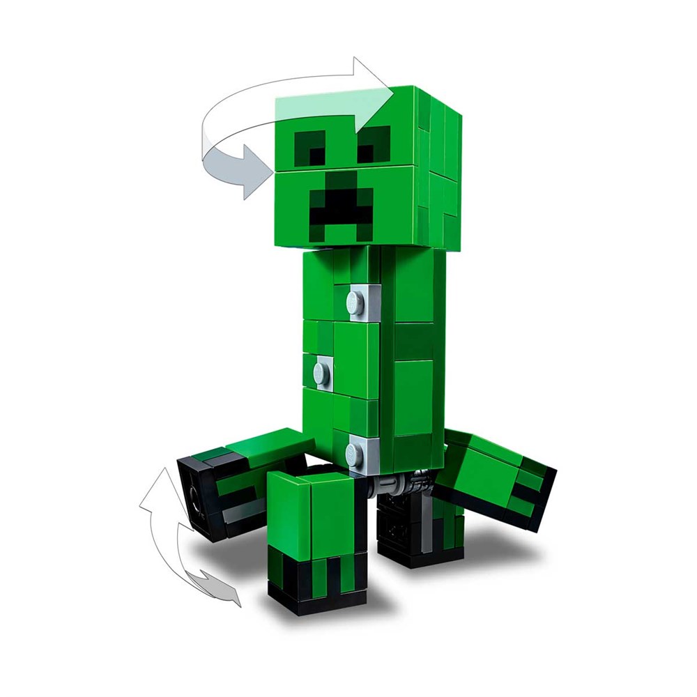 Lego Minecraft, Lego, LEGO Minecraft BigFig Creeper ve Oselo 21156