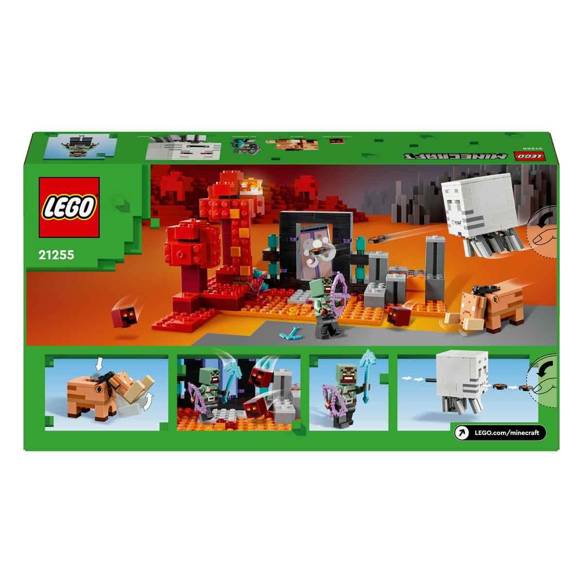 Lego Minecraft, Lego, LEGO Minecraft Nether Geçidi Pususu 21255