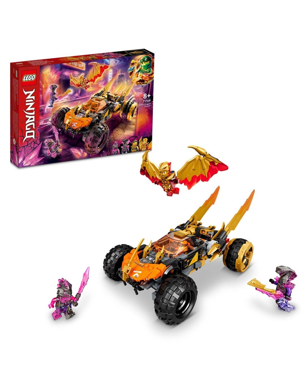 Lego Ninjago, Lego, LEGO Ninjago Cole'un Ejderha Jipi 71769