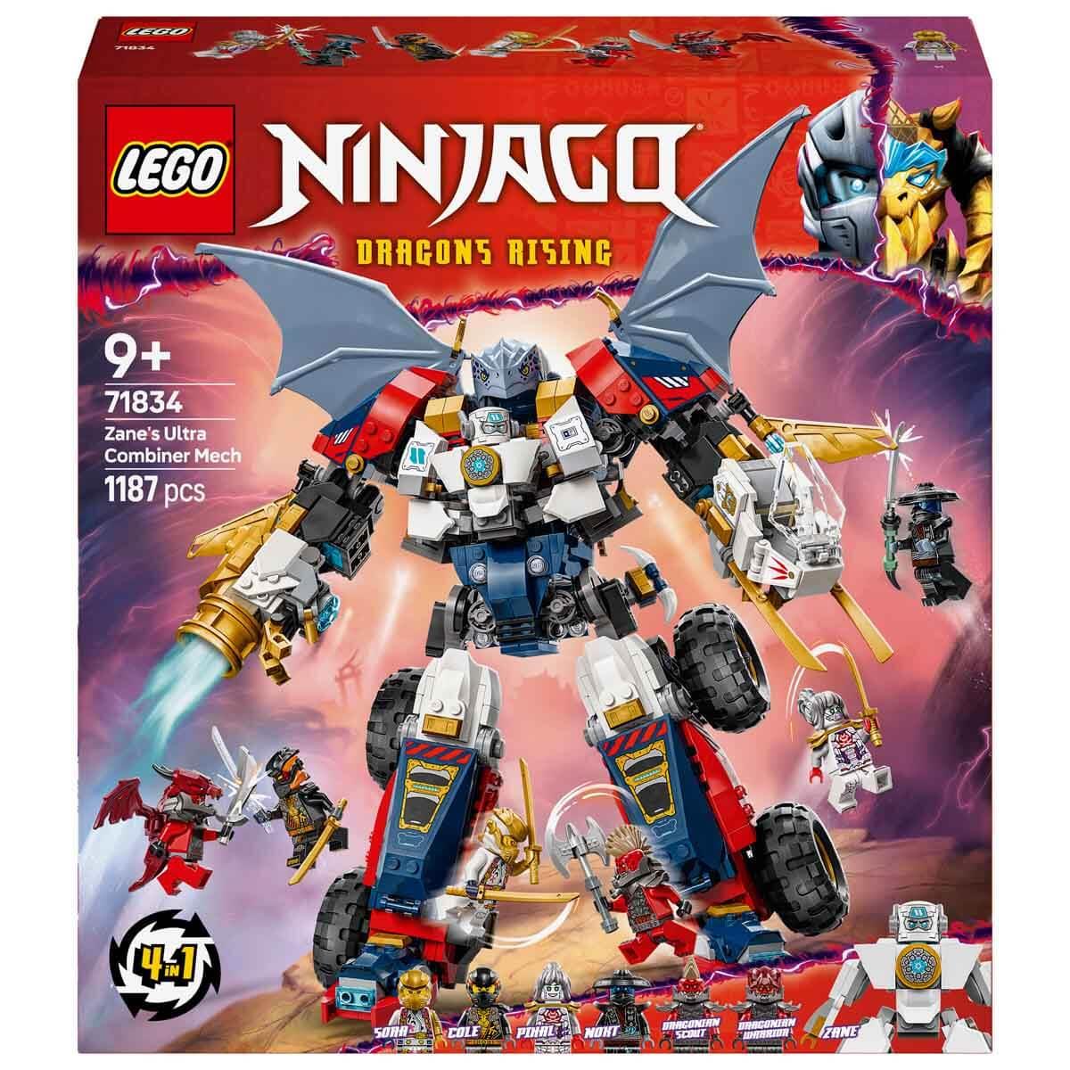 Lego Ninjago, Lego, LEGO NINJAGO Zane'in Ultra Kombo Mech'i 71834