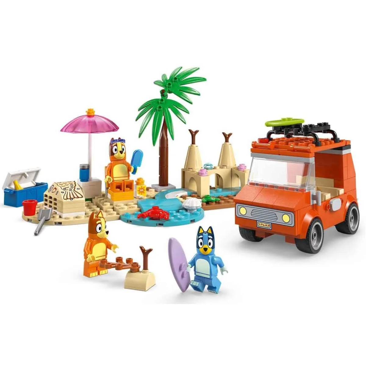 Lego Oyun Setleri, Lego, LEGO Bluey: Bluey'nin Ailece Plaj Gezisi 11202