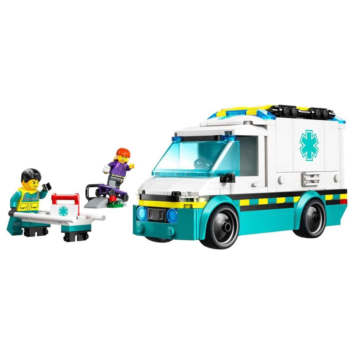 Lego Oyun Setleri, Lego, LEGO City Acil Yardım Ambulansı 60451
