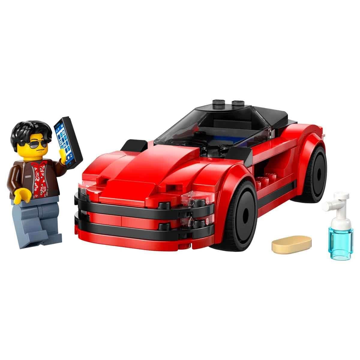 Lego Oyun Setleri, Lego, LEGO City Kırmızı Spor Araba 60448