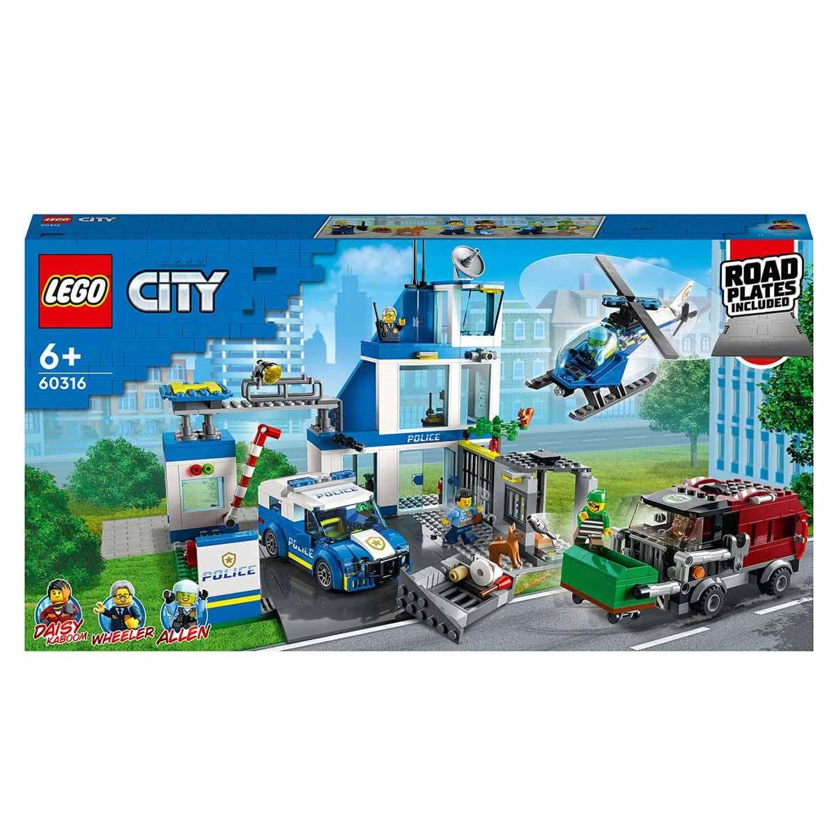 Lego Oyun Setleri, Lego, LEGO City Polis Merkezi 668 Parça 60316