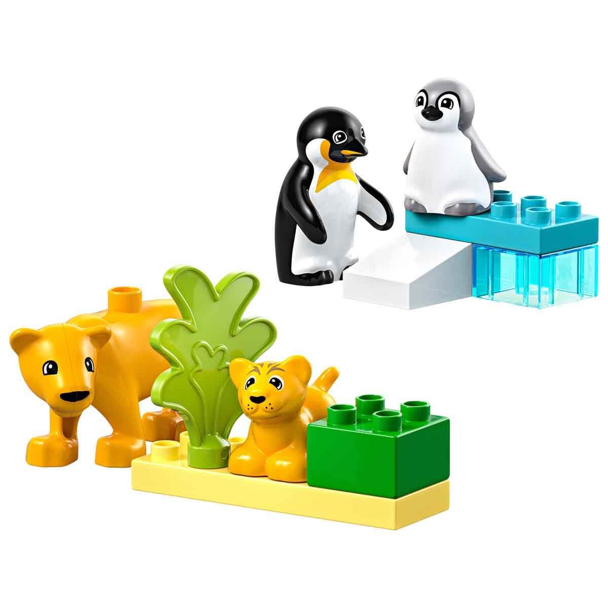 Lego Oyun Setleri, Lego, LEGO DUPLO Kasabası Vahşi Hayvan Aileleri: Penguenler ve Aslanlar 10442