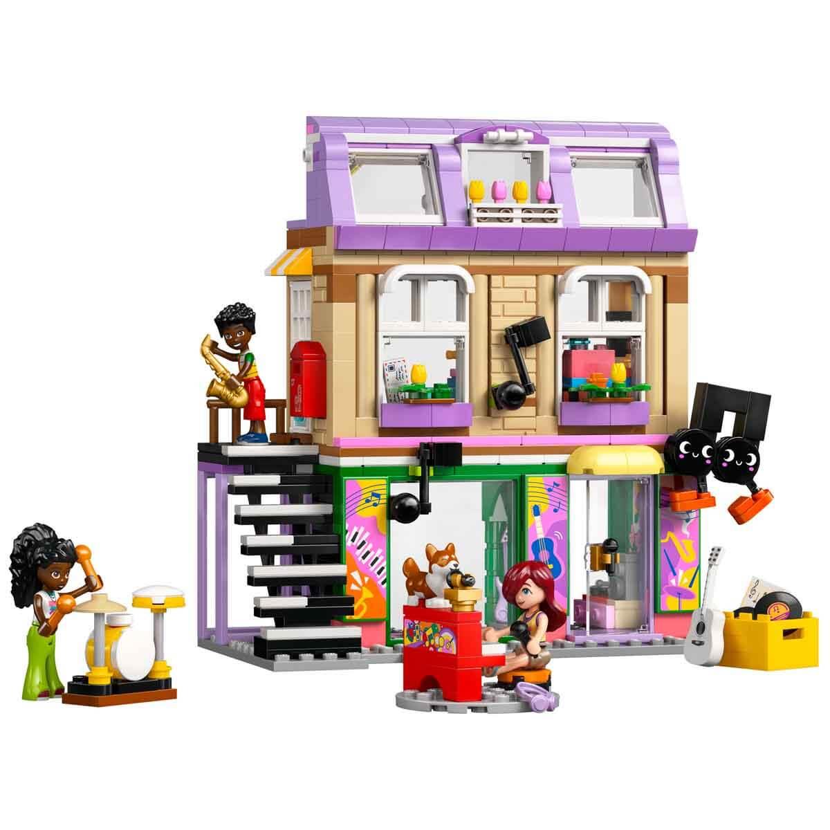 Lego Oyun Setleri, Lego, LEGO Friends Müzik Mağazası ve Daire 42653