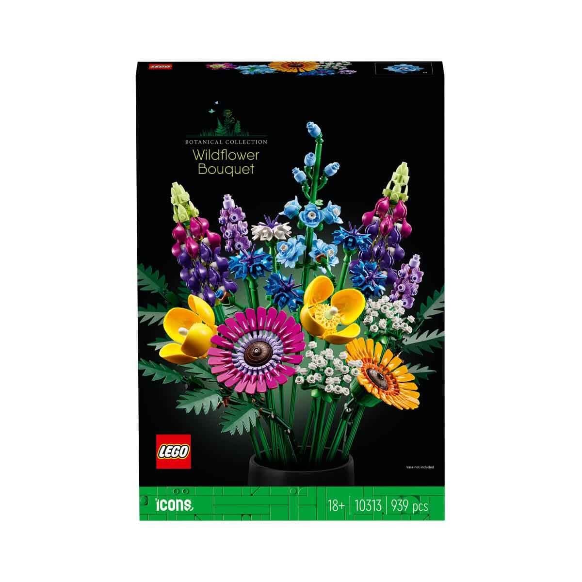 Lego Oyun Setleri, Lego, LEGO Icons Kır Çiçekleri Buketi 10313