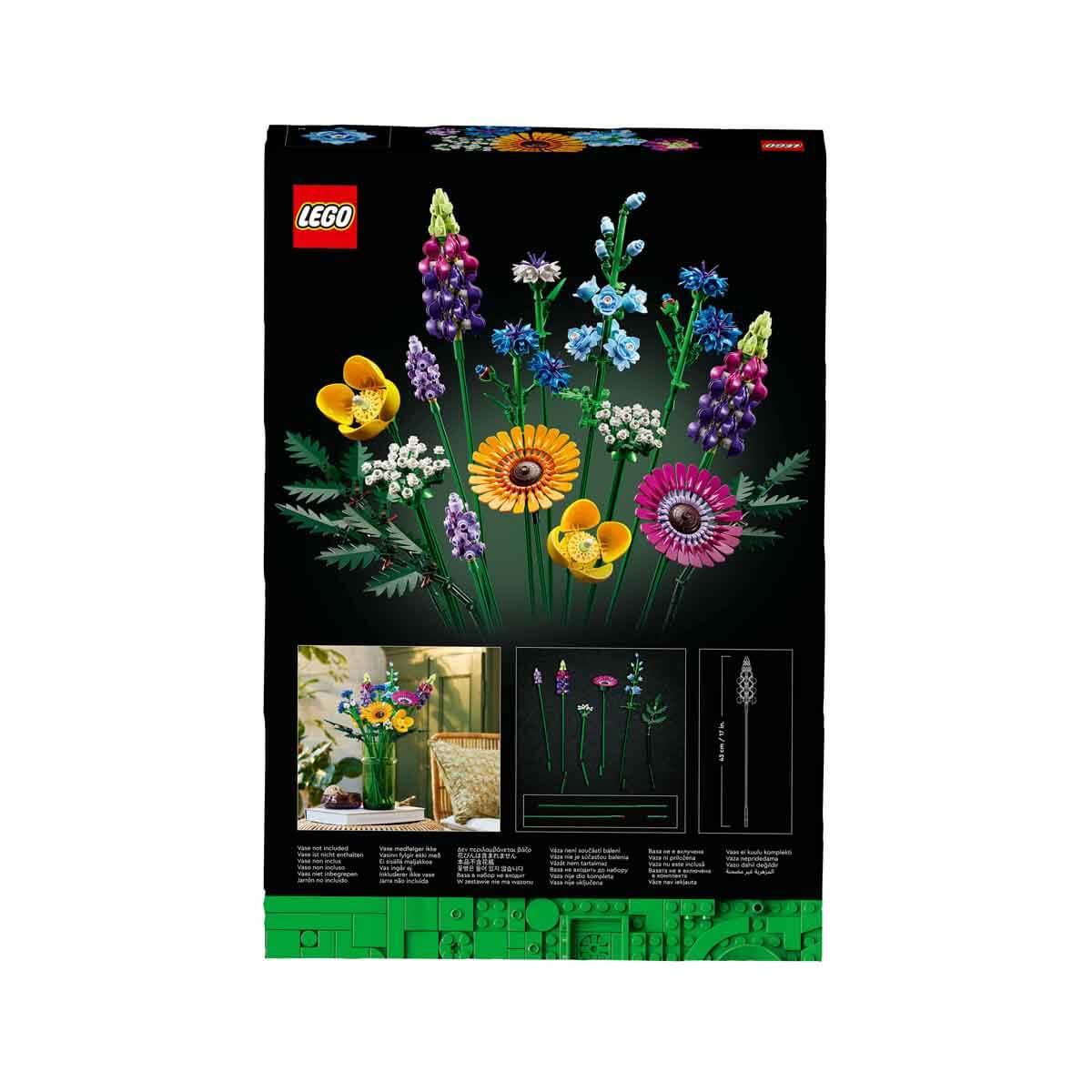 Lego Oyun Setleri, Lego, LEGO Icons Kır Çiçekleri Buketi 10313