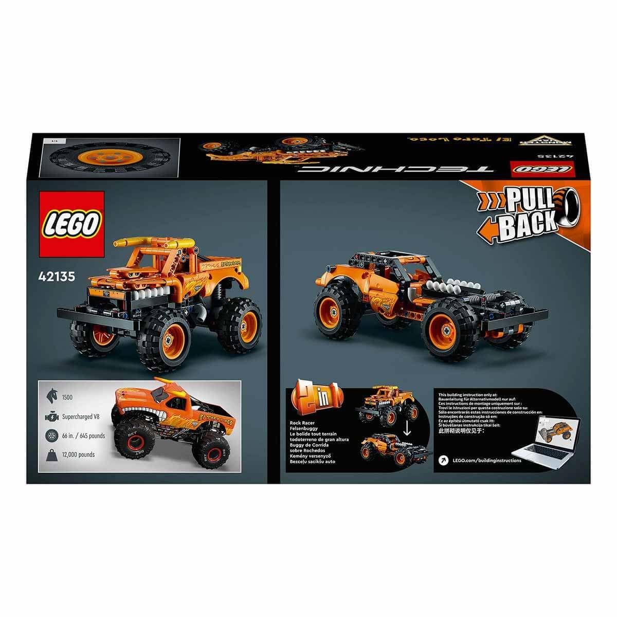 Lego Oyun Setleri, Lego, LEGO Technic Monster Jam El Toro Loco 42135