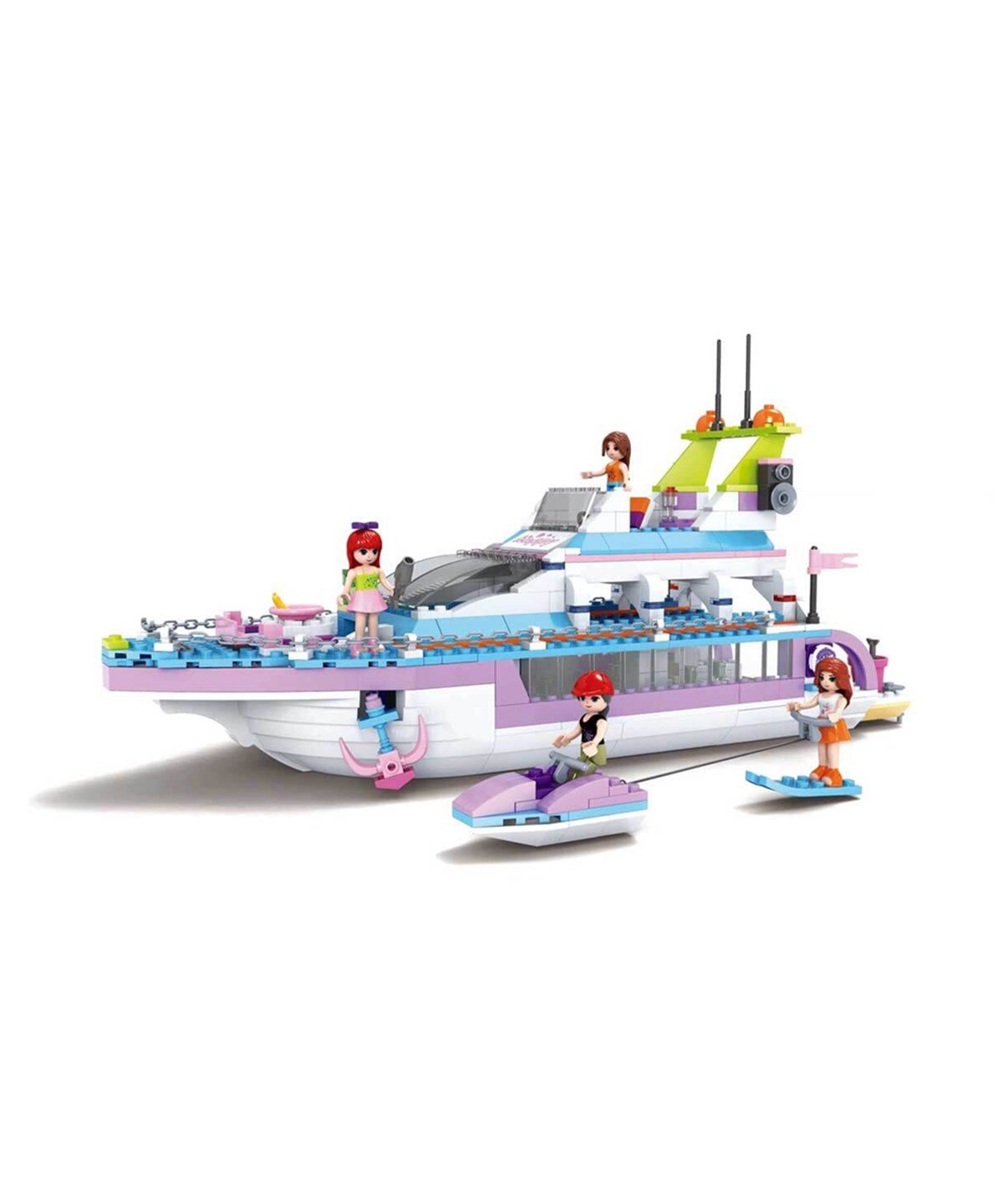 Lego Setleri, Sunman, BLX Sweet Girl Yat Partisi 24819 480 Parça
