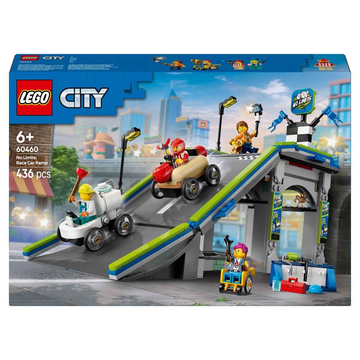 Lego Setleri, Lego, LEGO City Senin Kuralların: Yarış Arabası Rampa Parçası 60460