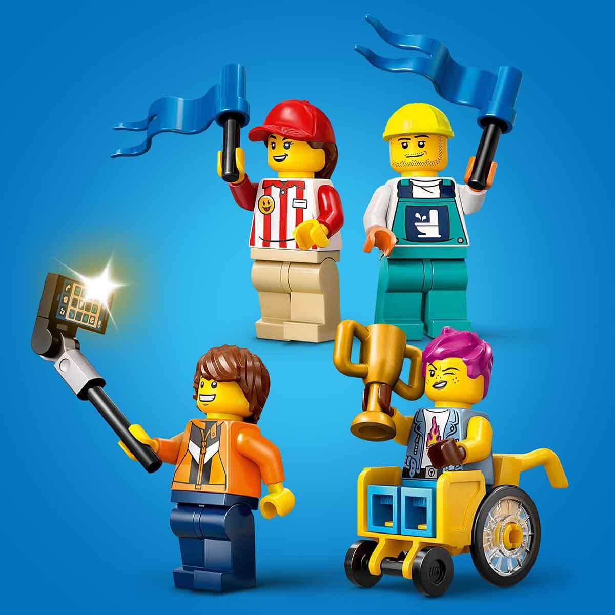 Lego Setleri, Lego, LEGO City Senin Kuralların: Yarış Arabası Rampa Parçası 60460
