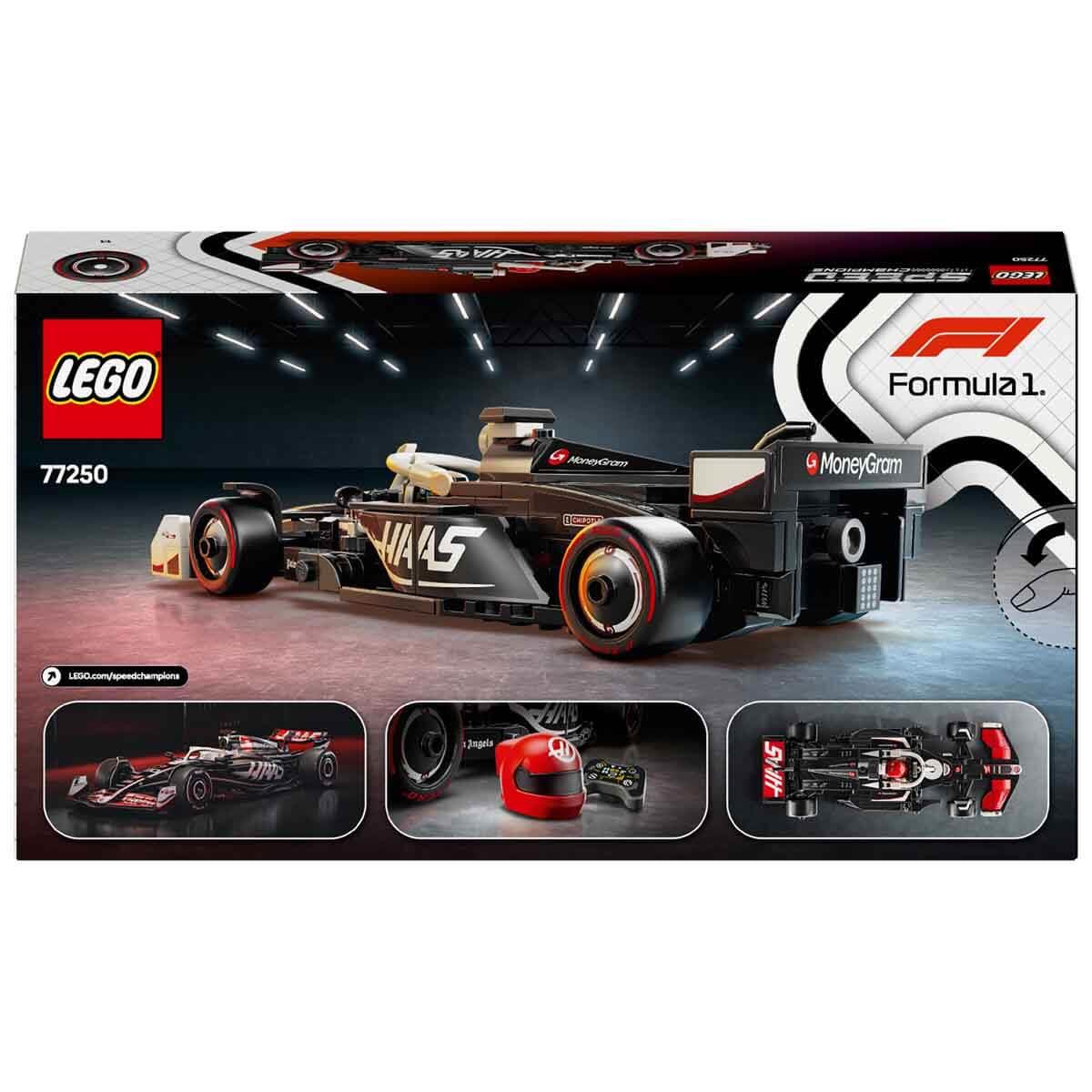 Lego Speed Champion, Lego, LEGO Speed Champions MoneyGram Haas F1 Team VF-24 Yarış Arabası 77250
