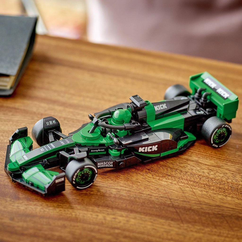 Lego Speed Champion, Lego, LEGO Speed Champions KICK Sauber F1 Team C44 Yarış Arabası 77247