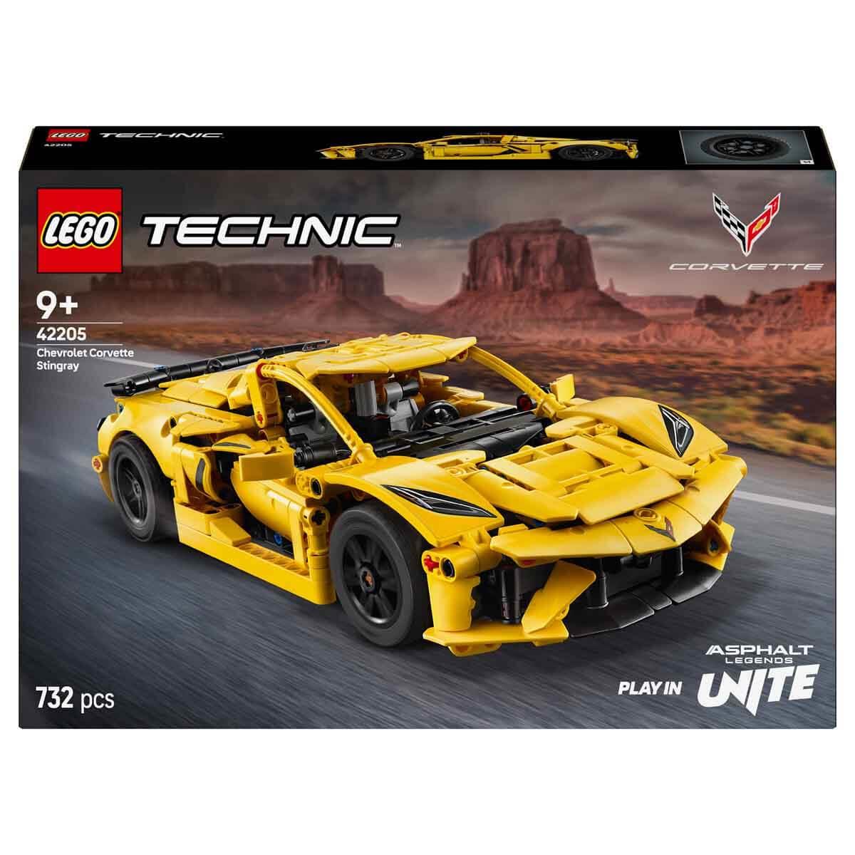 Lego Technic, Lego, LEGO Technic Chevrolet Corvette Stingray 42205