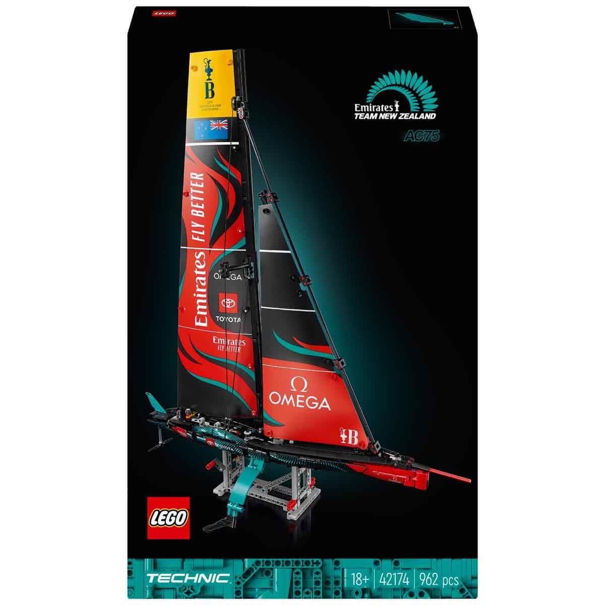 Lego Technic, Lego, LEGO Technic Emirates Team New Zealand AC75 Yat 42174