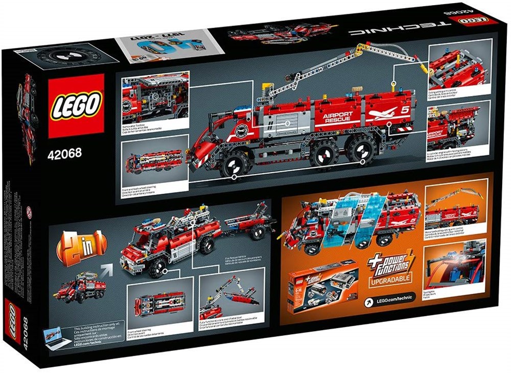 Lego Technic, Lego, LEGO Technic İtaiye Kurtarma Aracı 42068 Airport Rescue