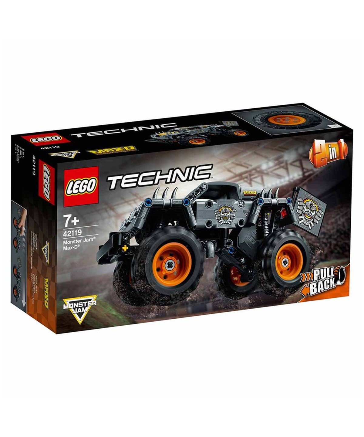 Lego Technic, Lego, LEGO Technic Monster Jam Max-D 42119