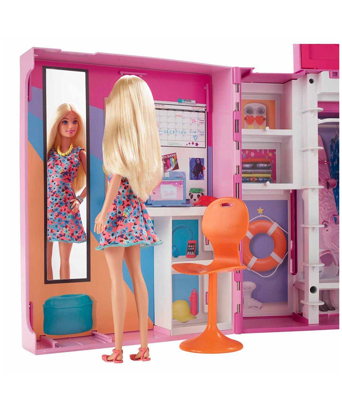 Makyaj ve Güzellik Setleri, Barbie, Barbie ve Yeni Rüya Dolabı Oyun Seti HGX57