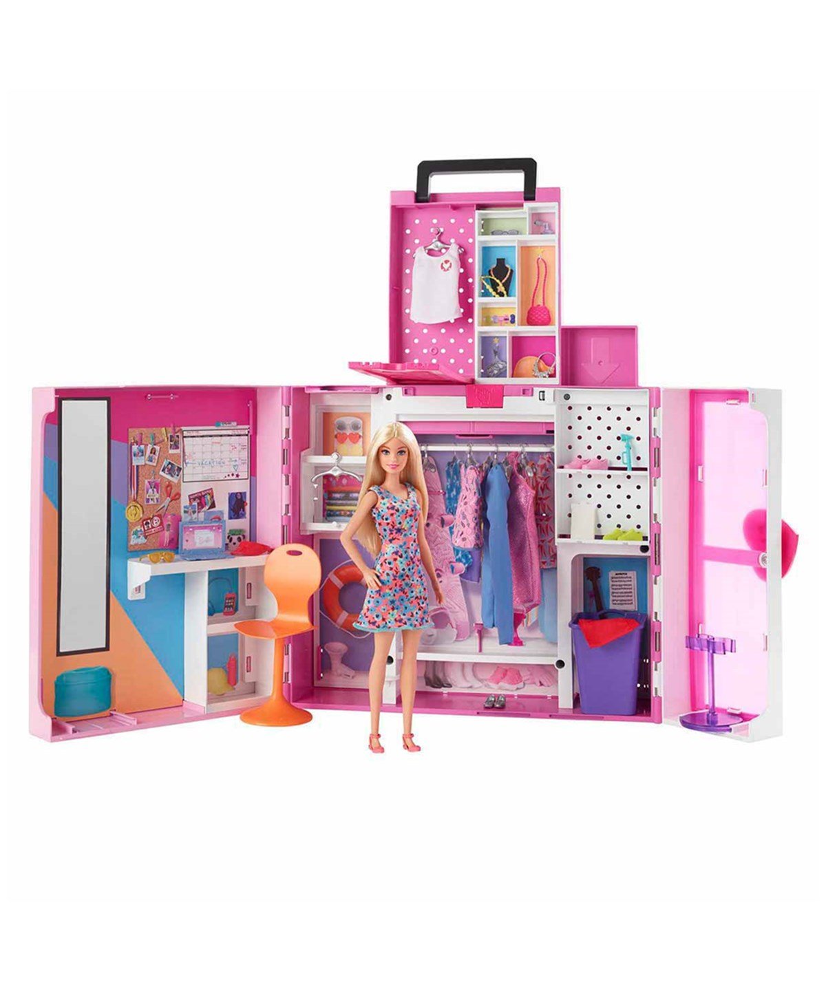 Makyaj ve Güzellik Setleri, Barbie, Barbie ve Yeni Rüya Dolabı Oyun Seti HGX57