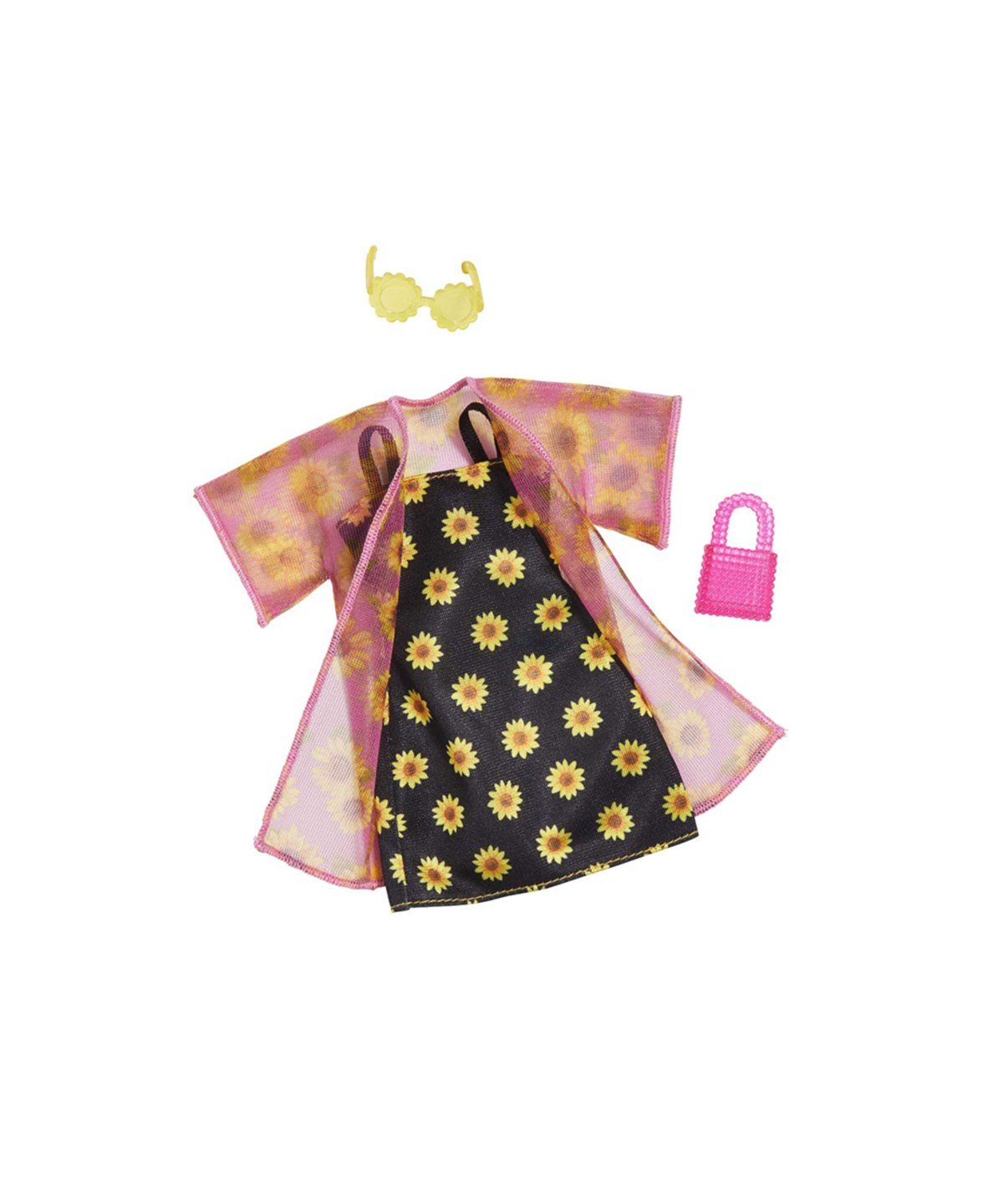 Makyaj ve Güzellik Setleri, Barbie, Barbie'nin Kıyafet Koleksiyonu 2'li Paketler GWF04 GWC32 HBV71