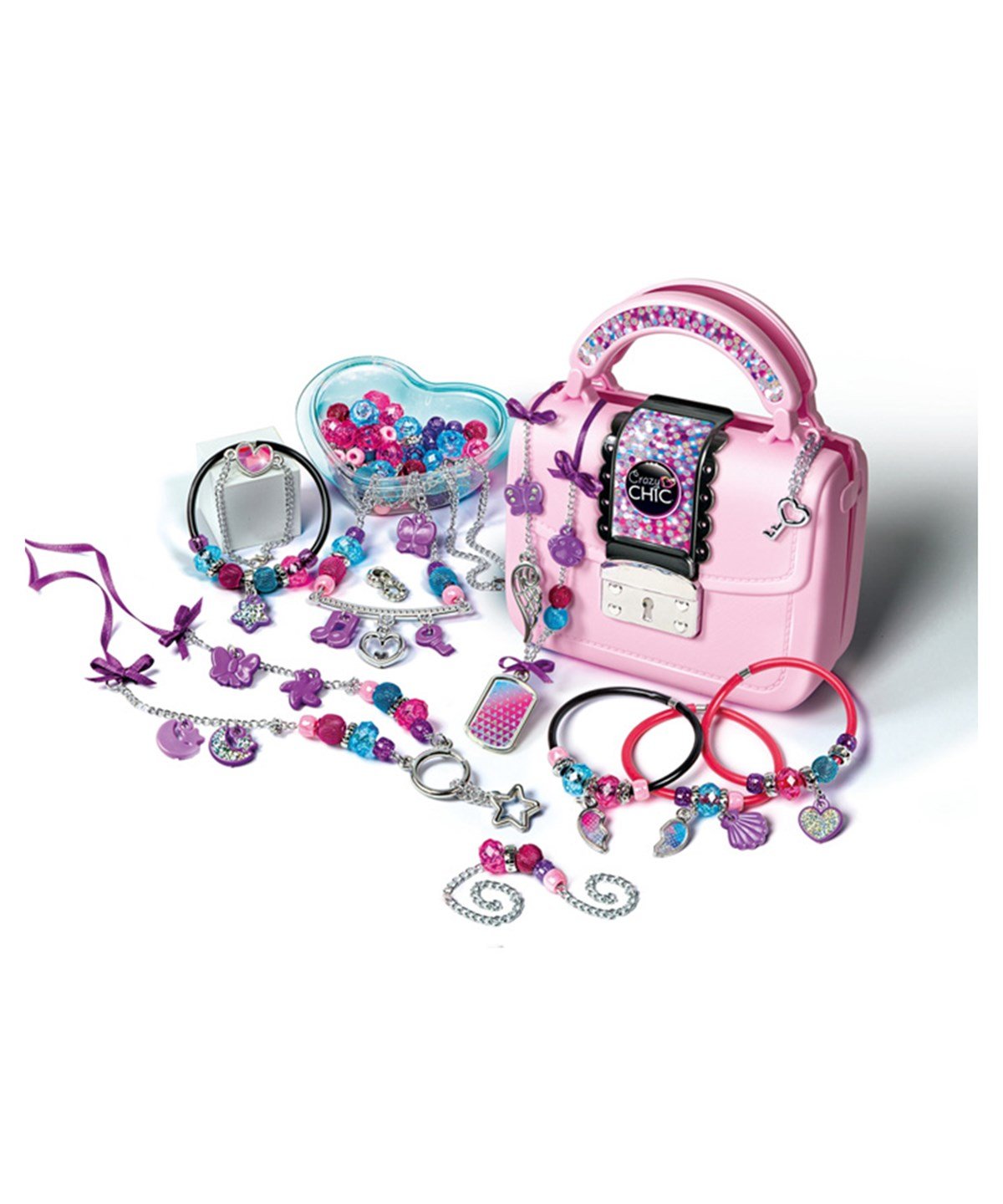 Makyaj ve Güzellik Setleri, Clementoni, Clementoni Crazy Chic Moda ve Takılar 18598