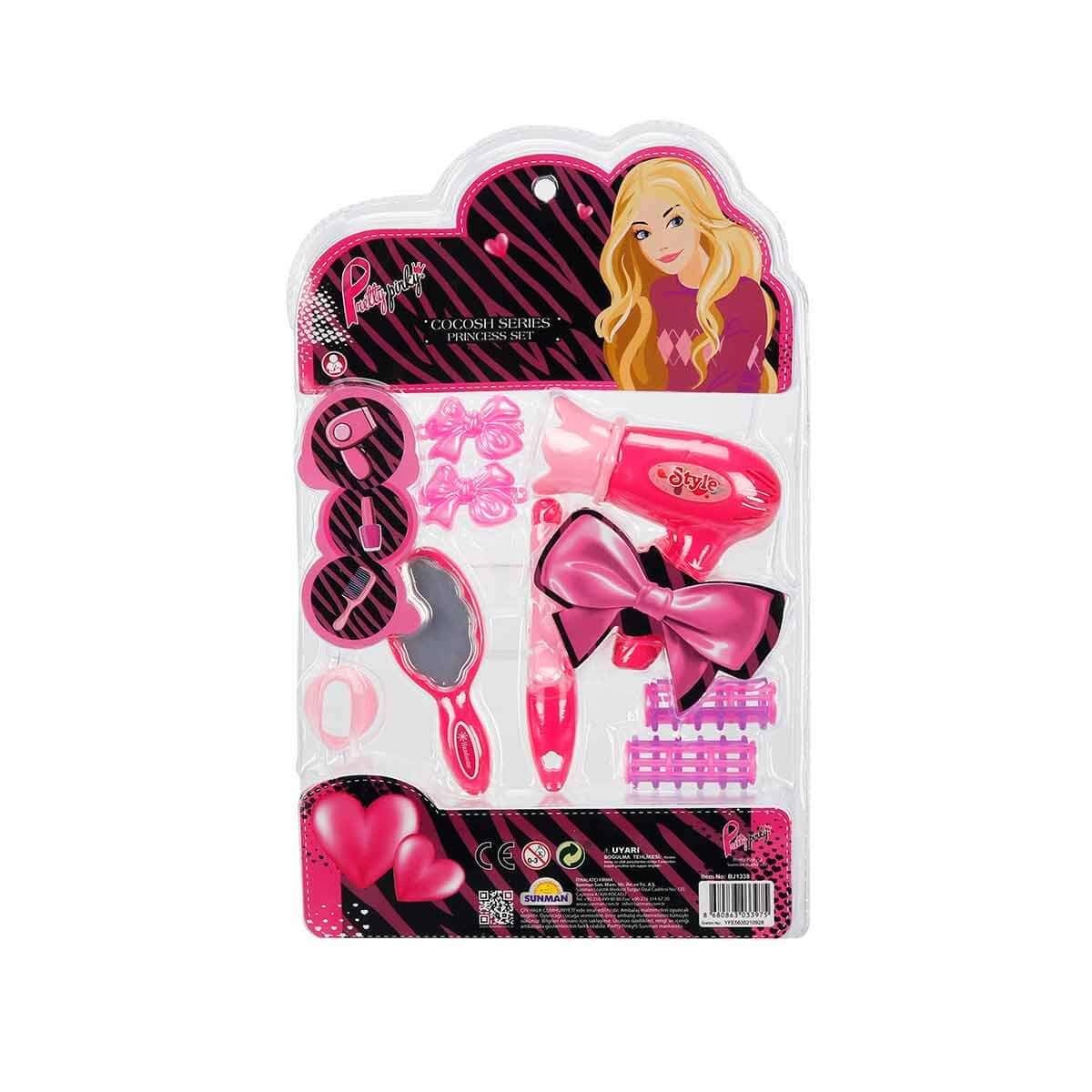 Makyaj ve Güzellik Setleri, Sunman, Prenses Güzellik Seti 33975 Bigudili Set