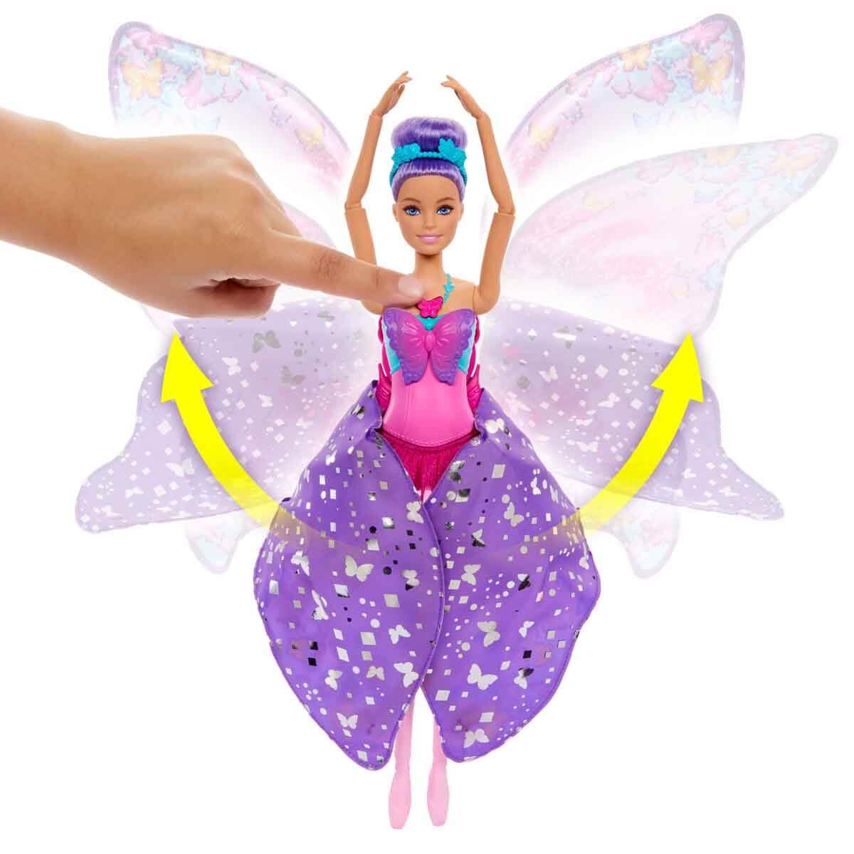 Manken Bebekler, Barbie, 2in1 Barbie Kelebek Dansçı Bebek HXJ10