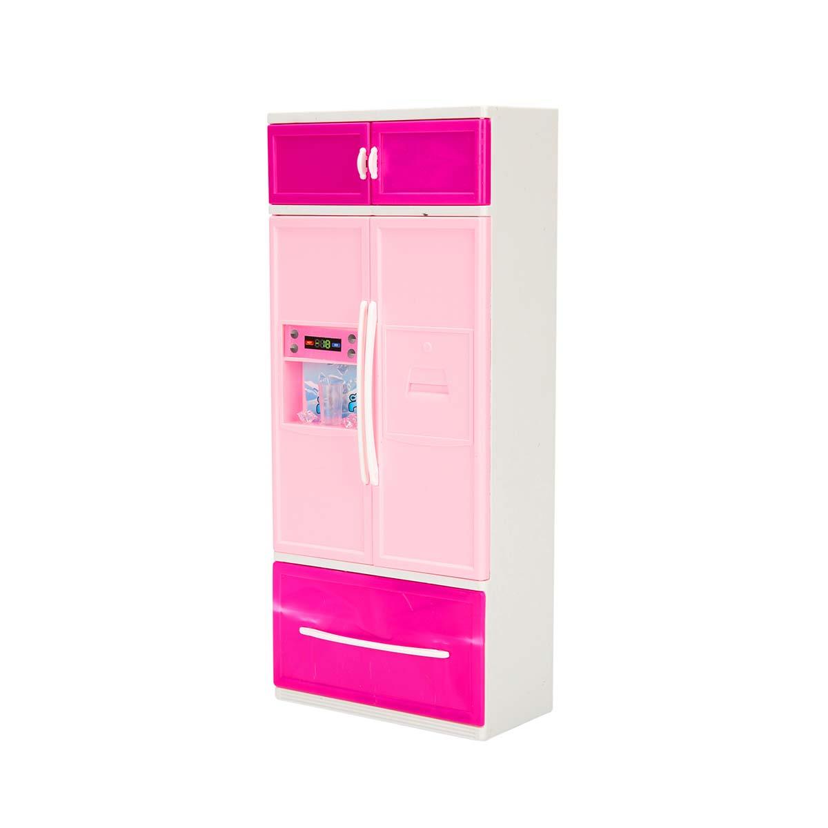 Manken Bebekler, Sunman, Alisha Mutfak Seti 37096 Sarışın Alisha Siyah Elbise Buzdolabı