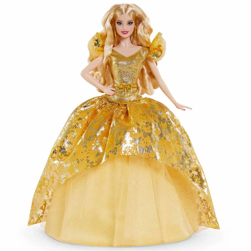 Manken Bebekler, Barbie, Barbie 2020 Sarışın Mutlu Yıllar Bebeği GHT54 Sarışın