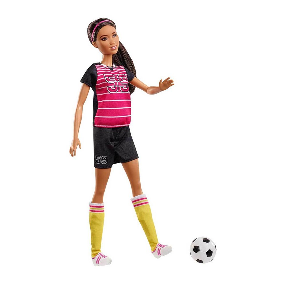 Manken Bebekler, Barbie, Barbie 60. Yıl Kariyer Bebekleri GFX23 - Futbolcu