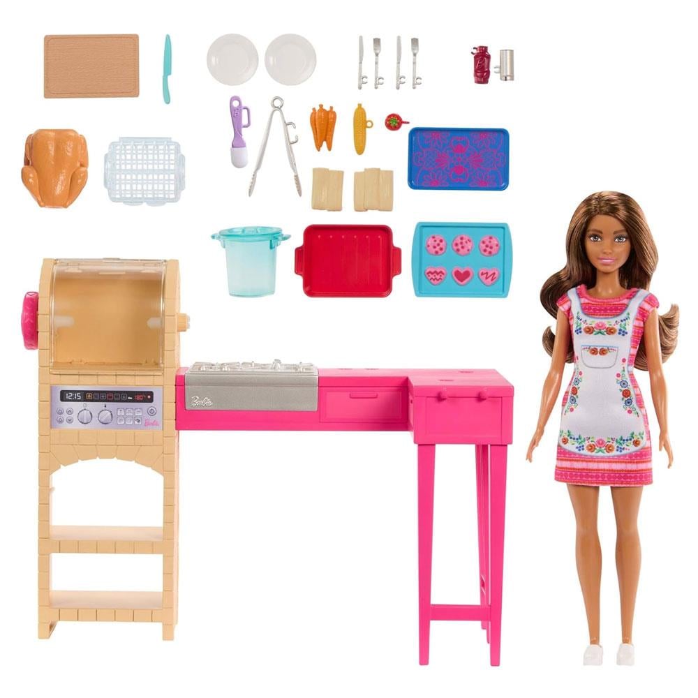 Manken Bebekler, Mattel, Barbie And Teresa Recipe For Friendship Teresa Ve Mutfağı Oyun Seti JCT06