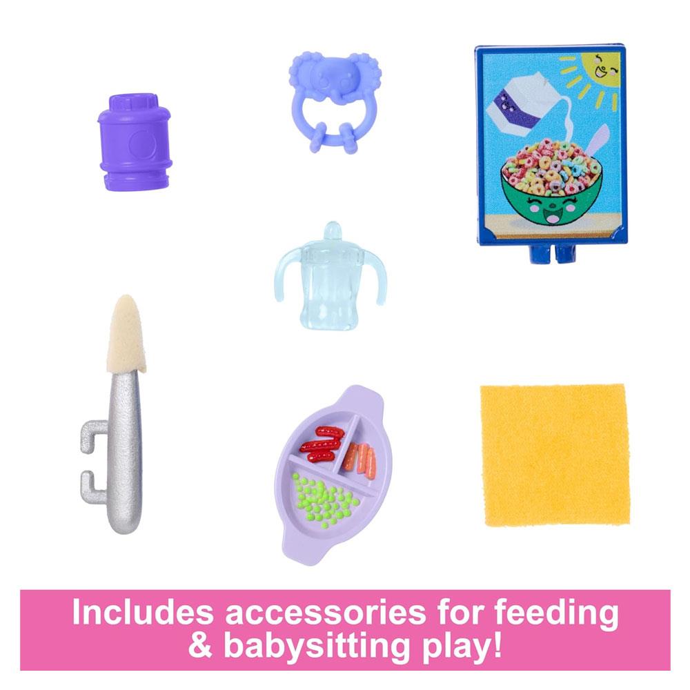 Manken Bebekler, Barbie, Barbie Bebek Bakıcılığı Oyun Seti FHY97 HTK34