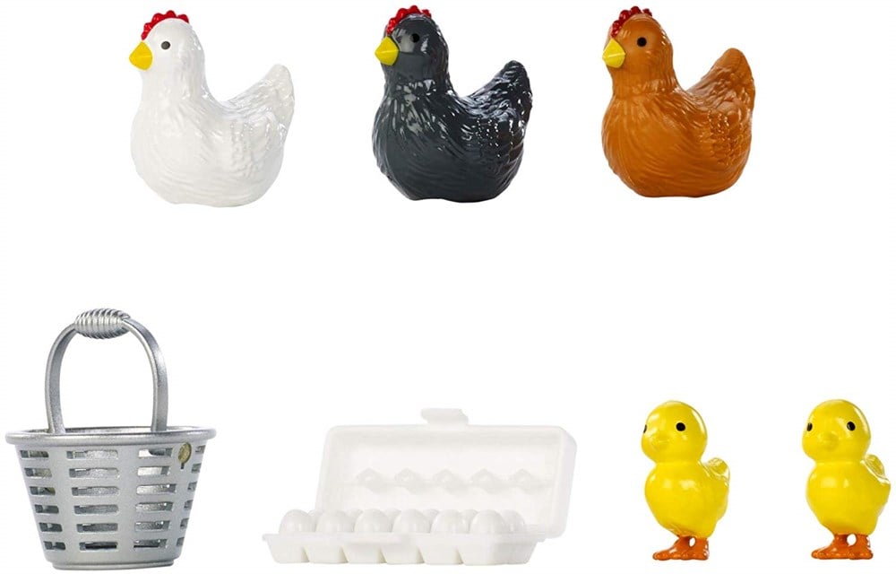Manken Bebekler, Barbie, Barbie Ben Büyüyünce Meslek Setleri Tavuk Yetiştiricisi DHB63 FXP15