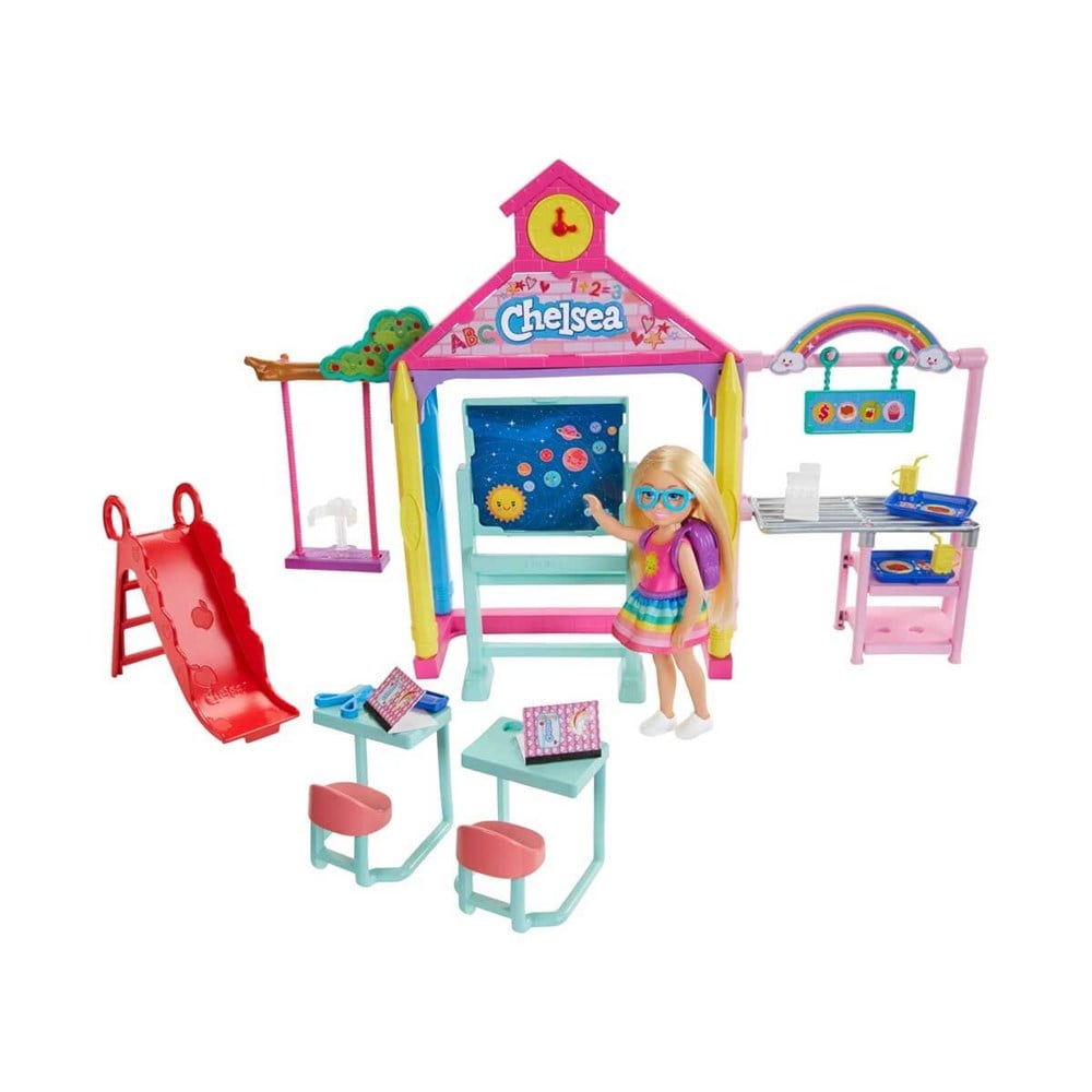 Manken Bebekler, Barbie, Barbie Chelsea Okulda Oyun Seti GHV80