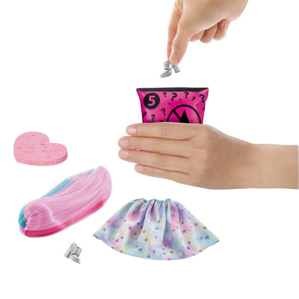Manken Bebekler, Barbie, Barbie Color Reveal Renk Değiştiren Sürpriz Bebekler S1 GMT48