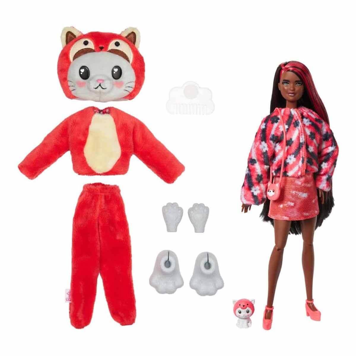 Manken Bebekler, Barbie, Barbie Cutie Reveal Bebek Serisi HRK22 HRK23 Pembe