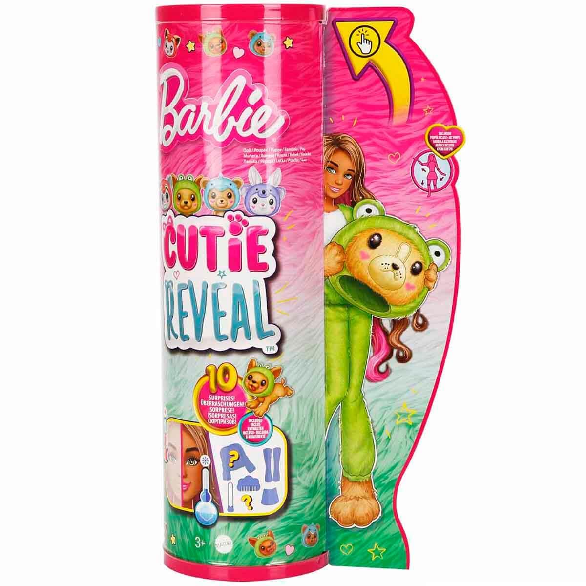 Manken Bebekler, Barbie, Barbie Cutie Reveal Bebek Serisi HRK22 HRK24 Yeşil