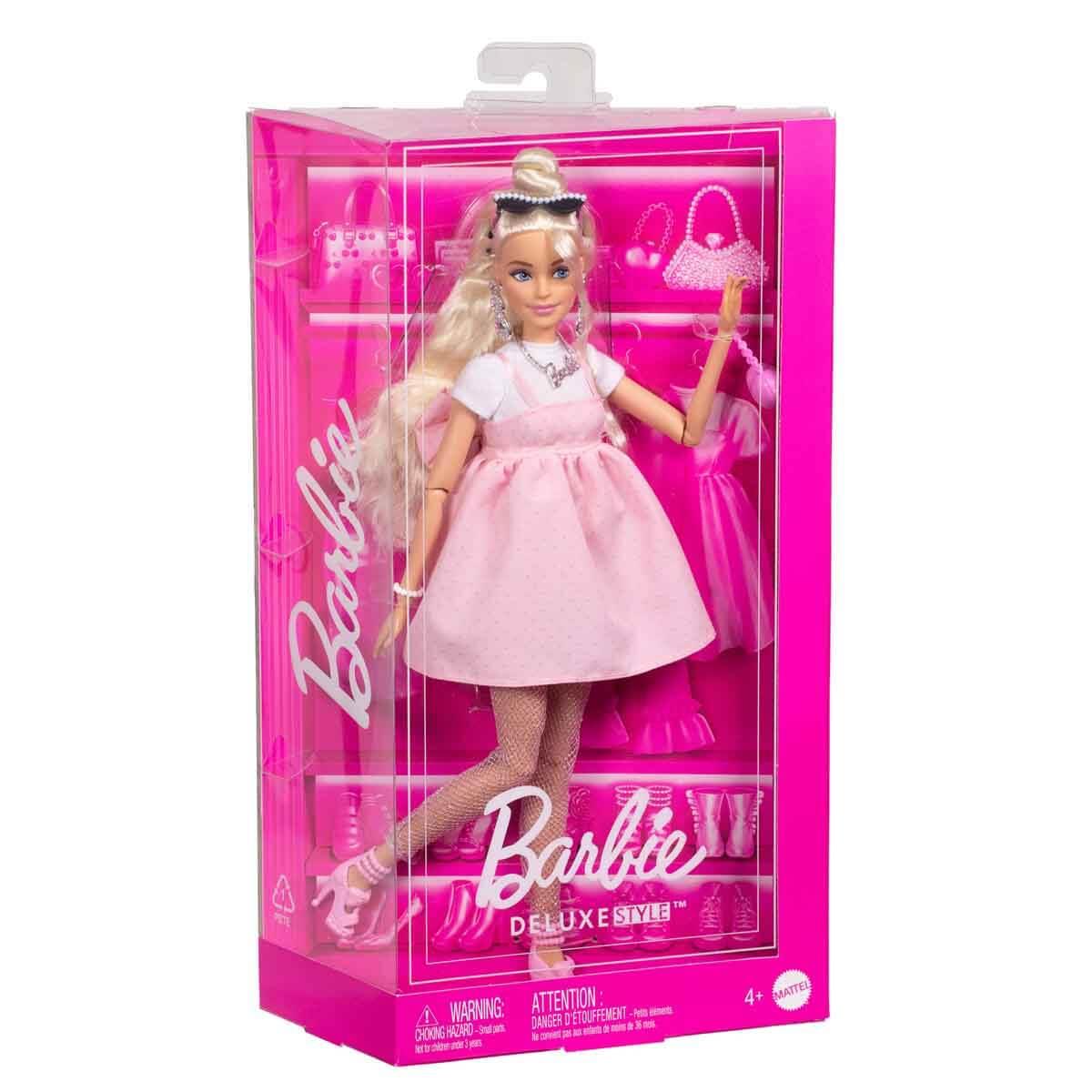 Manken Bebekler, Barbie, Barbie Deluxe Style Sarı Saçlı Bebek HYV24 HYV27