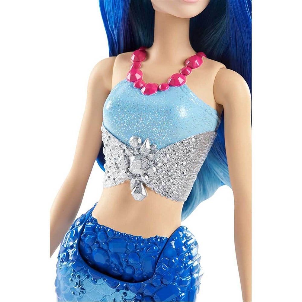 Manken Bebekler, Barbie, Barbie Dreamtopia Deniz Kızı Bebekler Mavi FJC89 FJC92