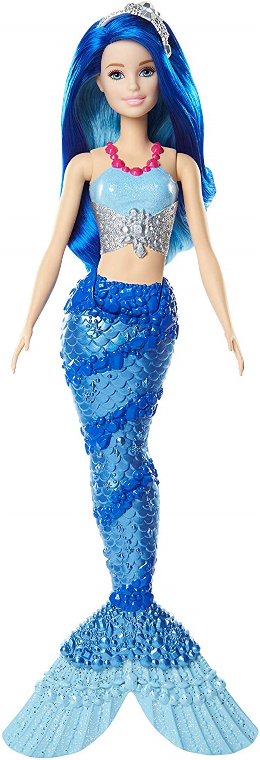 Manken Bebekler, Barbie, Barbie Dreamtopia Deniz Kızı Bebekler Mavi FJC89 FJC92